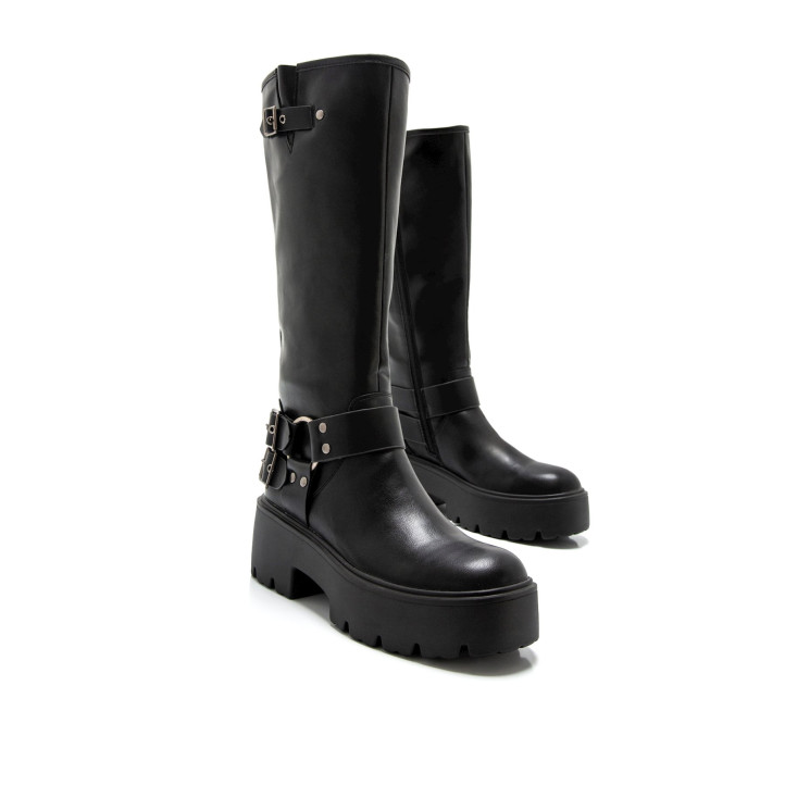 BOTAS DE MUJER MUSTANG RAIN NEGRO 59355 58359 - Querol online