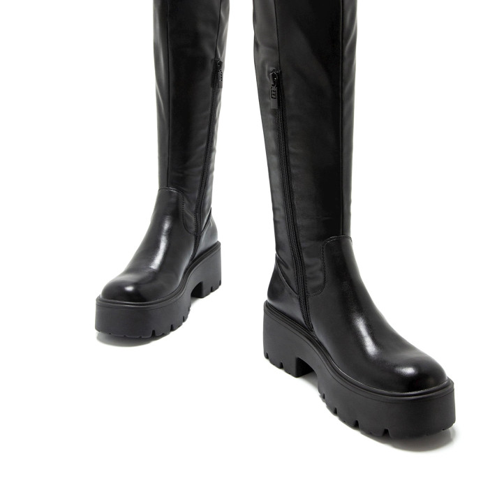 BOTAS DE MUJER MUSTANG RAIN NEGRO 59455 58363 - Querol online