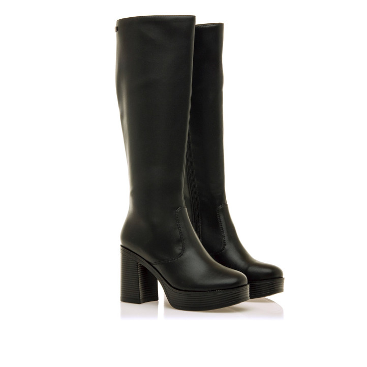 BOTAS DE MUJER MUSTANG NEW 67 NEGRO 50522 57690 - Querol online