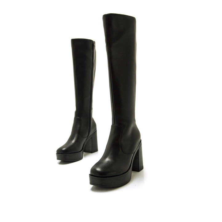 BOTAS DE MUJER MUSTANG NEW 67 NEGRO 50522 57690 - Querol online