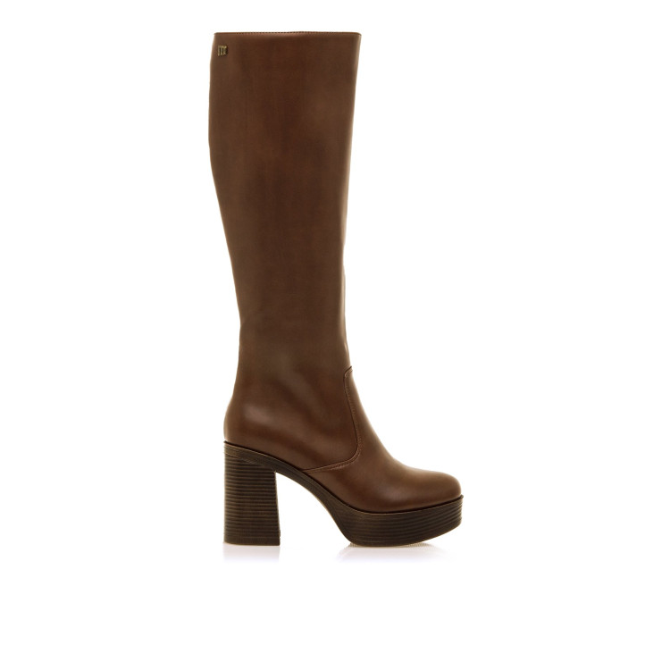 BOTAS DE MUJER MUSTANG NEW 67 MARRON 50522 58583 - Querol online