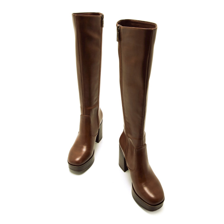 BOTAS DE MUJER MUSTANG NEW 67 MARRON 50522 58583 - Querol online