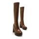 BOTAS DE MUJER MUSTANG NEW 67 MARRON 50522 58583 - Querol online