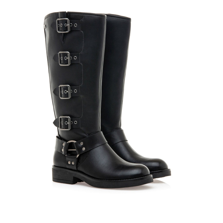 BOTAS DE MUJER MUSTANG BRUNA NEGRO 59838 58228 - Querol online