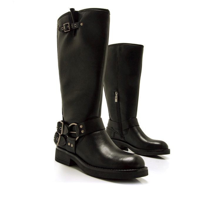 BOTAS DE MUJER MUSTANG BRUNA NEGRO 59839 58232 - Querol online