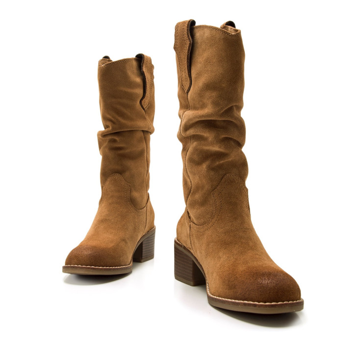 BOTAS DE MUJER MUSTANG FRONTIER MARRON 59798 58602 - Querol online