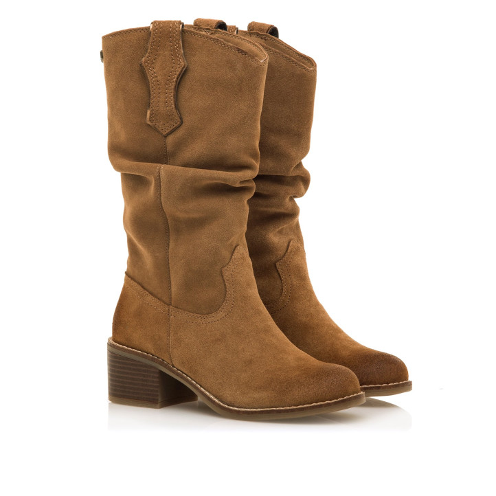 BOTAS DE MUJER MUSTANG FRONTIER MARRON 59798 58602 - Querol online