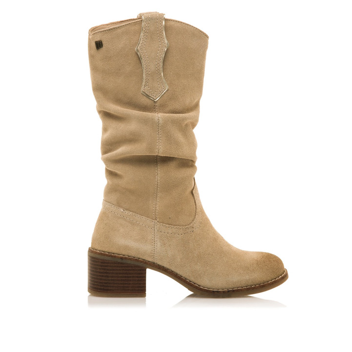 BOTAS DE MUJER MUSTANG FRONTIER BEIGE 59798 59455 - Querol online