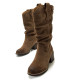 BOTAS DE MUJER MUSTANG FRONTIER MARRON 59798 59456 - Querol online