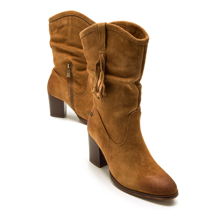 BOTAS DE MUJER MUSTANG JOLIE MARRON 59854 58617 - Querol online