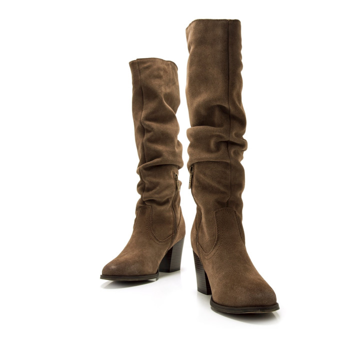 BOTAS DE MUJER MUSTANG JOLIE MARRON 59804 59457 - Querol online