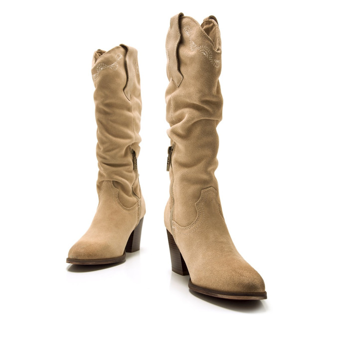 BOTAS DE MUJER MUSTANG JOLIE BEIGE 59803 59461 - Querol online