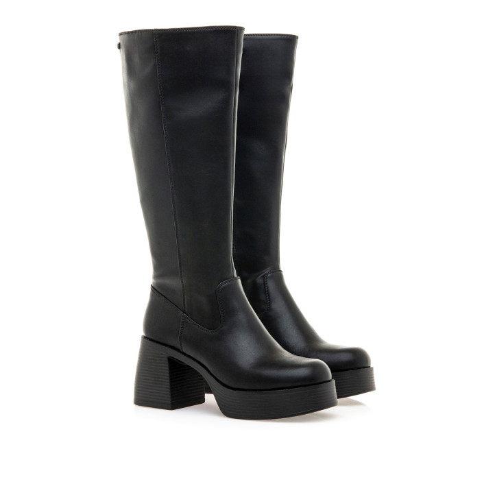 BOTAS DE MUJER MUSTANG DUNAE NEGRO 59368 58255 - Querol online