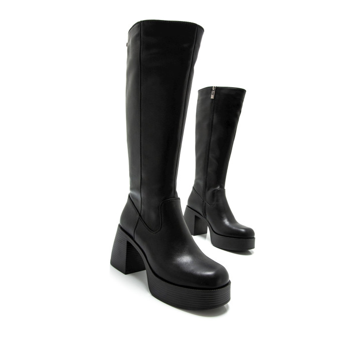 BOTAS DE MUJER MUSTANG DUNAE NEGRO 59368 58255 - Querol online