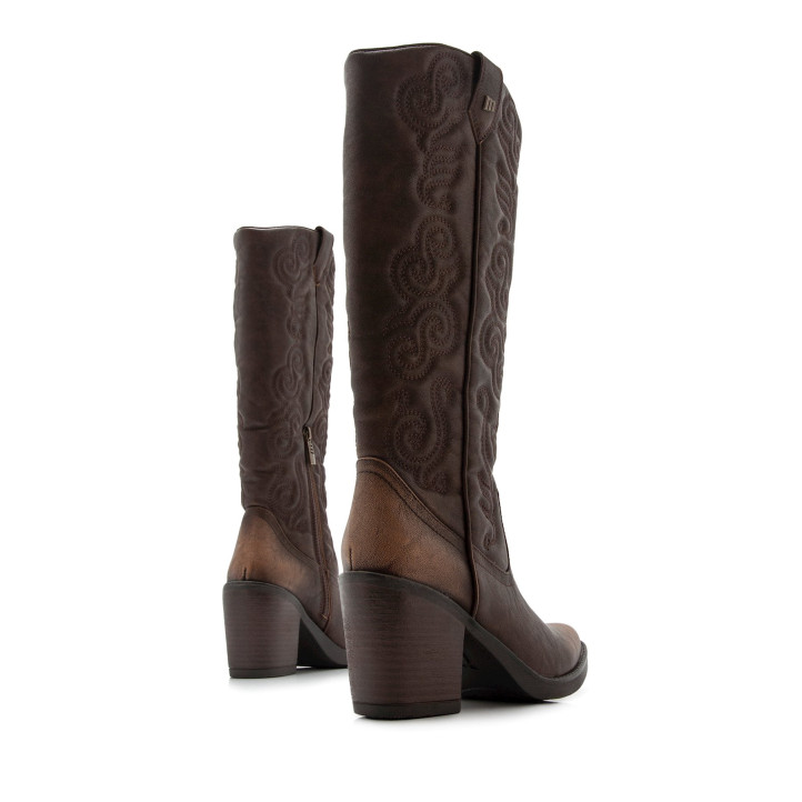 BOTAS DE MUJER MUSTANG TIJUANA MARRON 59582 58532 - Querol online