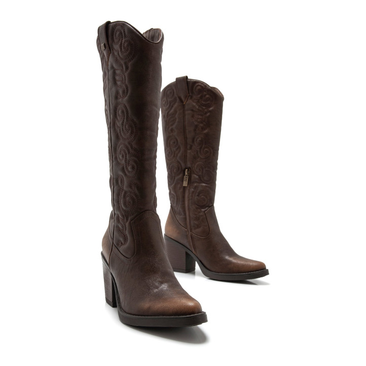 BOTAS DE MUJER MUSTANG TIJUANA MARRON 59582 58532 - Querol online