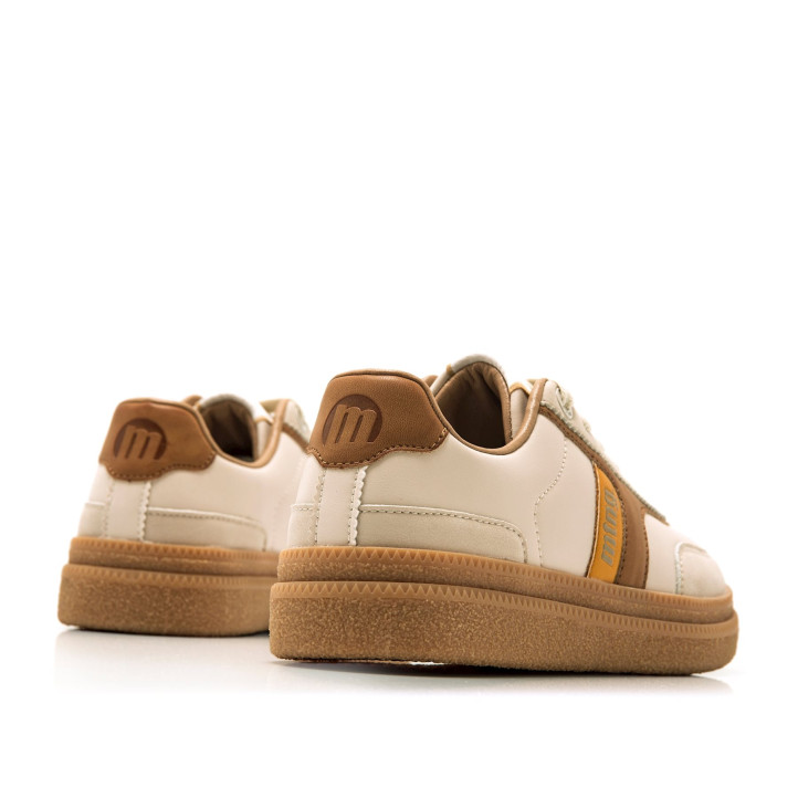 DEPORTIVAS DE MUJER MUSTANG CUMBIA BEIGE 60461 57657 - Querol online