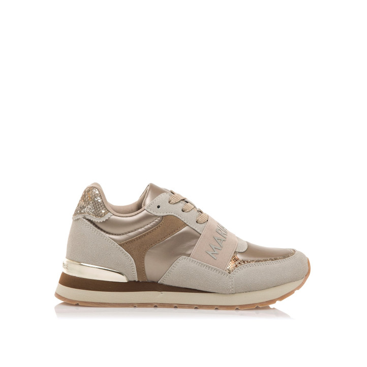 DEPORTIVAS DE MUJER MARIAMARE 63452 BEIGE 63452 57717 - Querol online