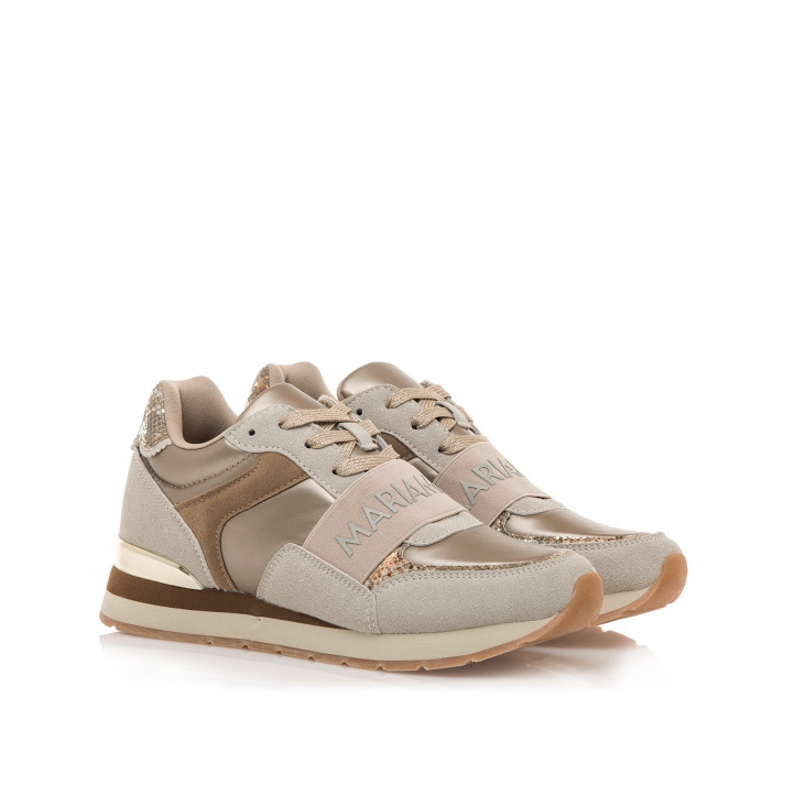 DEPORTIVAS DE MUJER MARIAMARE 63452 BEIGE 63452 57717 - Querol online