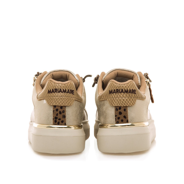 DEPORTIVAS DE MUJER MARIAMARE 68412 BEIGE 68412 57763 - Querol online