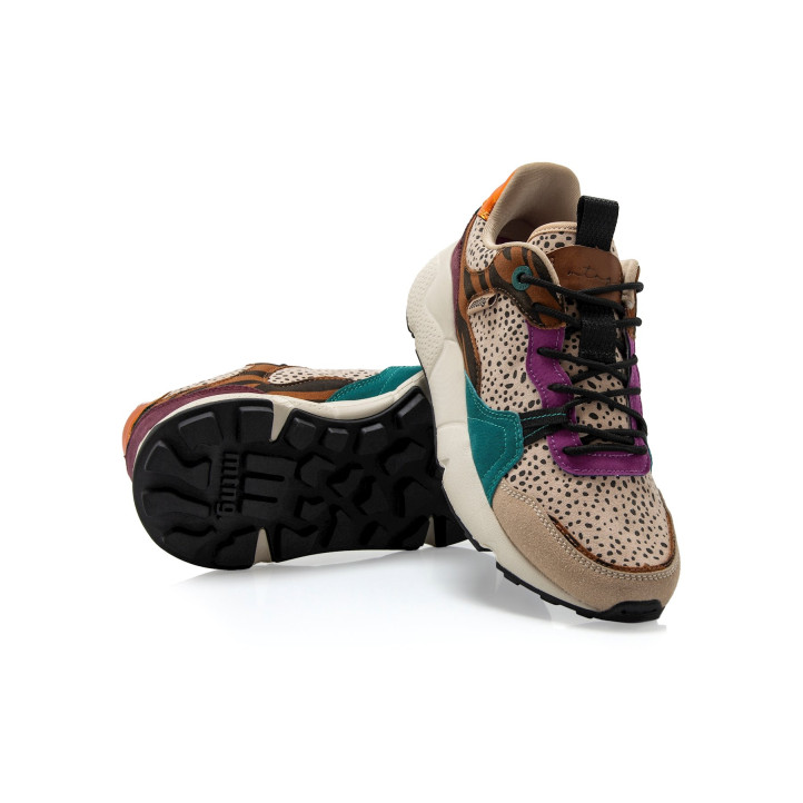 DEPORTIVAS DE MUJER MUSTANG CLIMB BEIGE 60431 58148 - Querol online