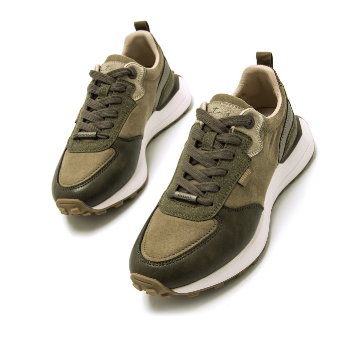 DEPORTIVAS DE MUJER MUSTANG ZINC VERDE 60458 58157 - Querol online