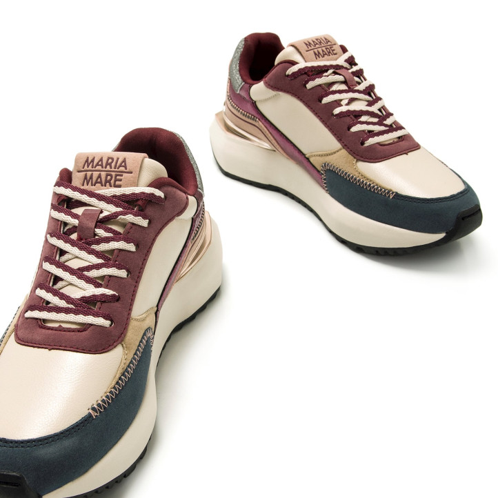 DEPORTIVAS DE MUJER MARIAMARE 63457 BEIGE 63457 57725 - Querol online