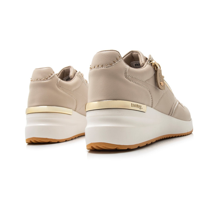 DEPORTIVAS DE MUJER MUSTANG GOA BEIGE 60471 58190 - Querol online