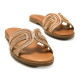 SANDALIAS DE MUJER MUSTANG MARIA ORO 54500 59428 - Querol online