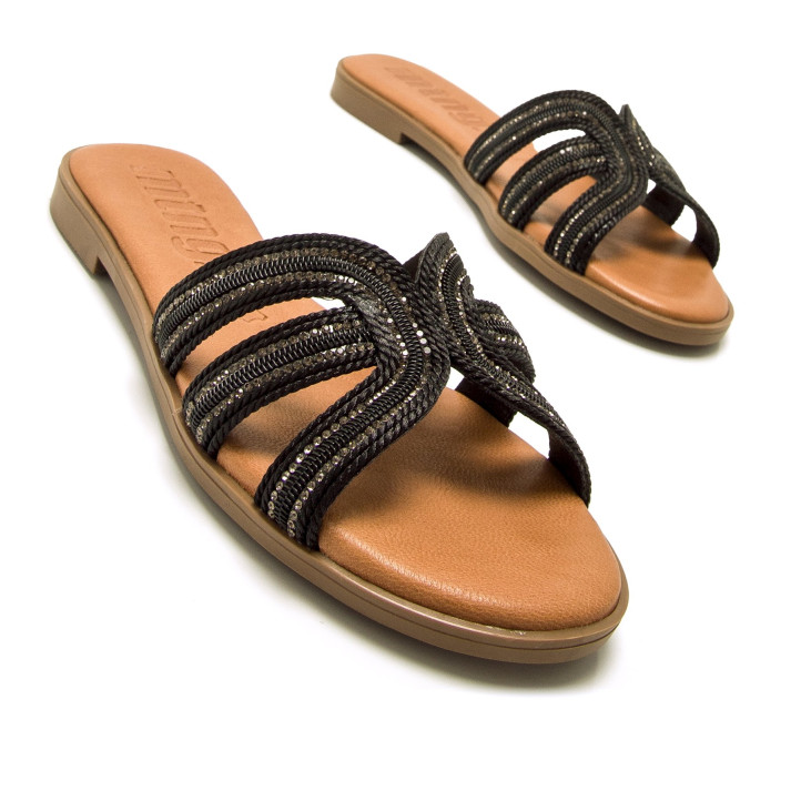 SANDALIAS DE MUJER MUSTANG MARIA NEGRO 54500 59429 - Querol online