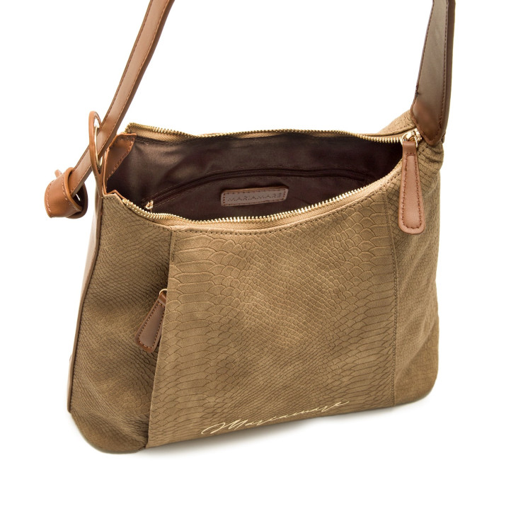 BOLSOS DE MUJER MARIAMARE NESS MARRON NESS 58045 - Querol online