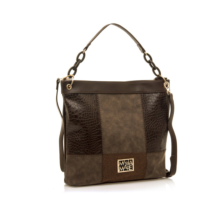 BOLSOS DE MUJER MARIAMARE PAMPA MARRON PAMPA 58004 - Querol online