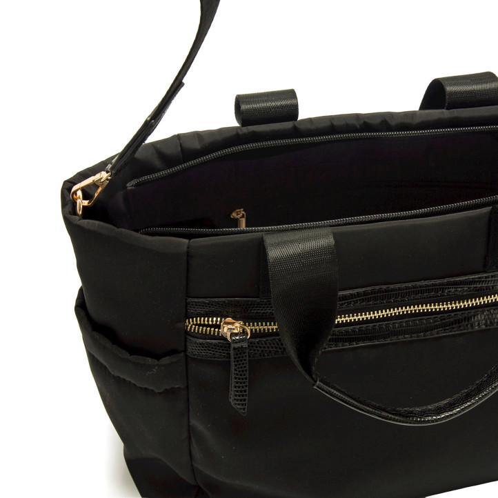 BOLSOS DE MUJER MARIAMARE SIMA NEGRO SIMA 58040 - Querol online