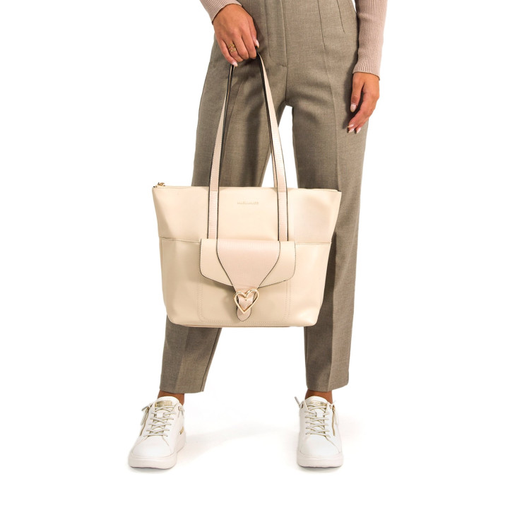 BOLSOS DE MUJER MARIAMARE HAGAN BEIGE HAGAN 58088 - Querol online