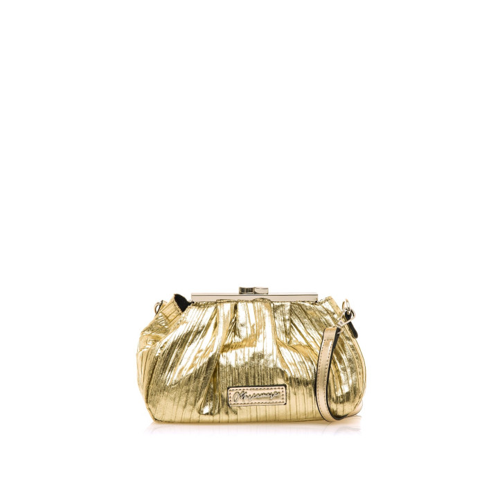 BOLSOS DE MANO DE MUJER MARIAMARE TERY ORO TERY 57992 - Querol online