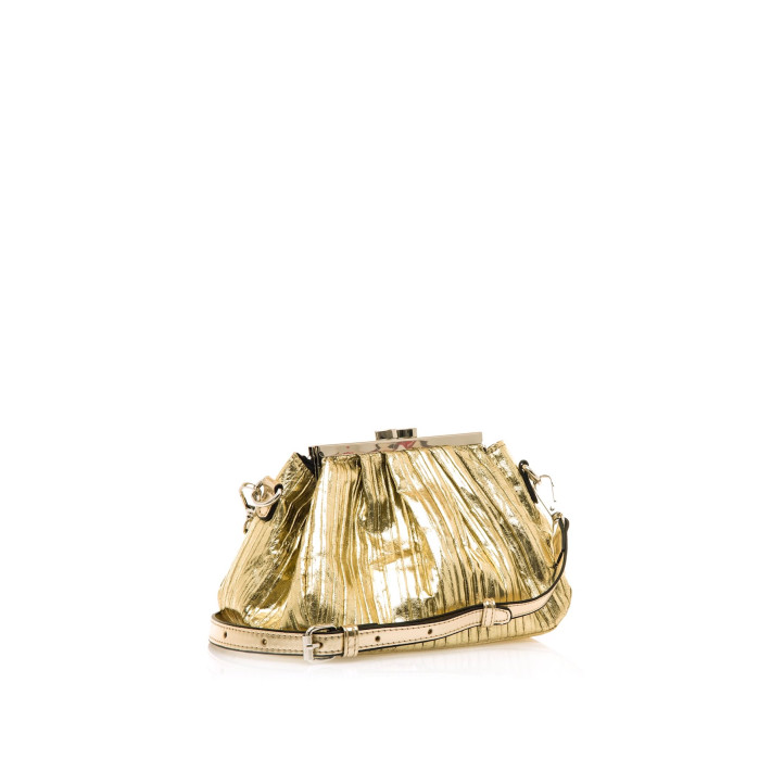 BOLSOS DE MANO DE MUJER MARIAMARE TERY ORO TERY 57992 - Querol online