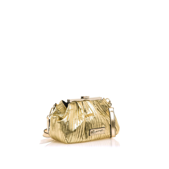 BOLSOS DE MANO DE MUJER MARIAMARE TERY ORO TERY 57992 - Querol online