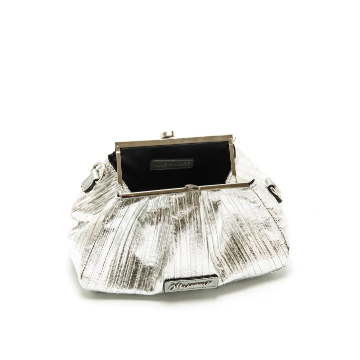 BOLSOS DE MANO DE MUJER MARIAMARE TERY PLATA TERY 57993 - Querol online