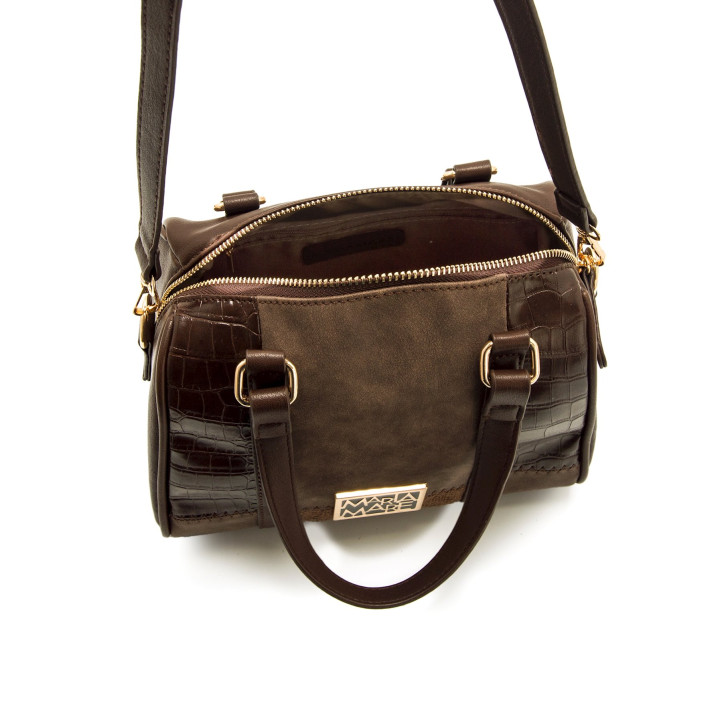 BOLSOS DE MUJER MARIAMARE PELLA MARRON PELLA 57998 - Querol online