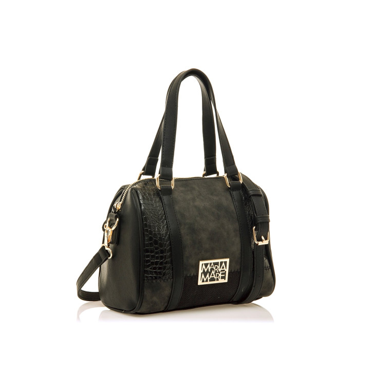 BOLSOS DE MUJER MARIAMARE PELLA NEGRO PELLA 57999 - Querol online