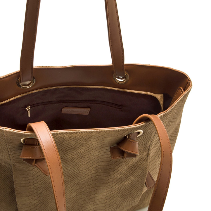 BOLSOS DE MUJER MARIAMARE NAPIER MARRON NAPIER 58051 - Querol online