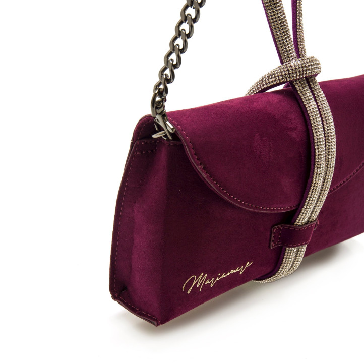 BOLSOS DE MANO DE MUJER MARIAMARE ROUN2 MORADO ROUN2 57990 - Querol online