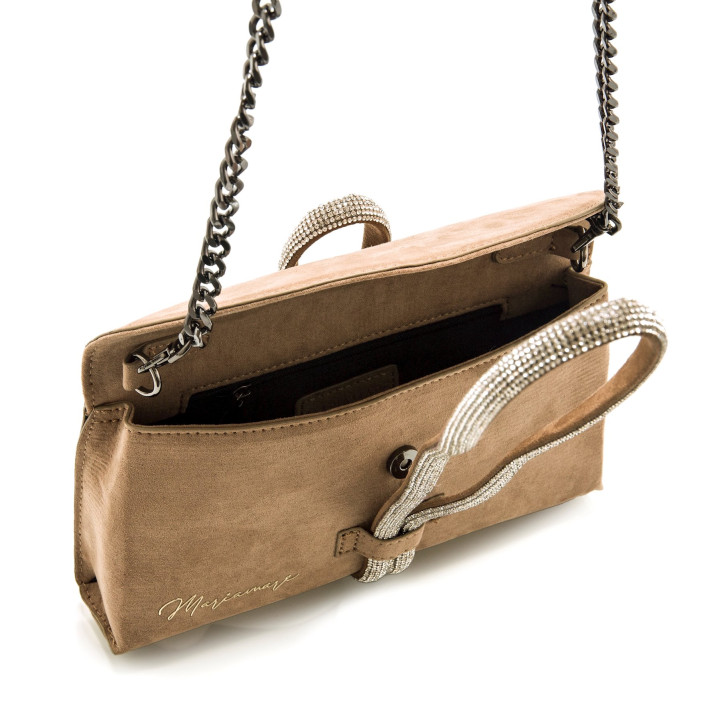 BOLSOS DE MANO DE MUJER MARIAMARE ROUN2 MARRON ROUN2 57988 - Querol online