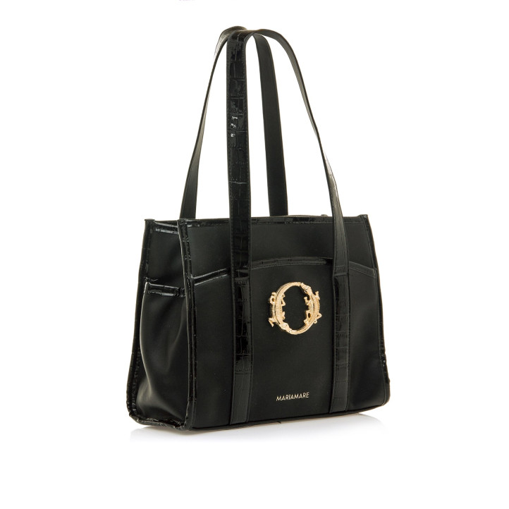 BOLSOS DE MUJER MARIAMARE CLYDE NEGRO CLYDE 58022 - Querol online