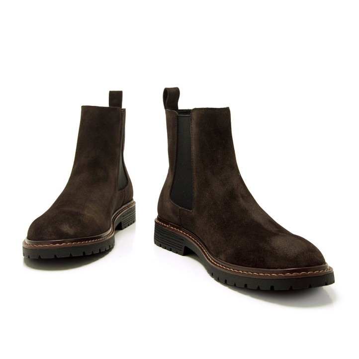 BOTINES DE HOMBRE MUSTANG DARIS MARRON 84637 58768 - Querol online