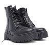 Botins plataforma Querol estil militar amb llengüeta intercanviable