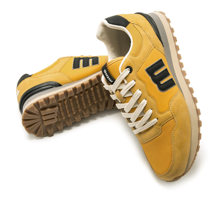 DEPORTIVAS DE HOMBRE MUSTANG PORLANDOS AMARILLO 84711 58717 - Querol online