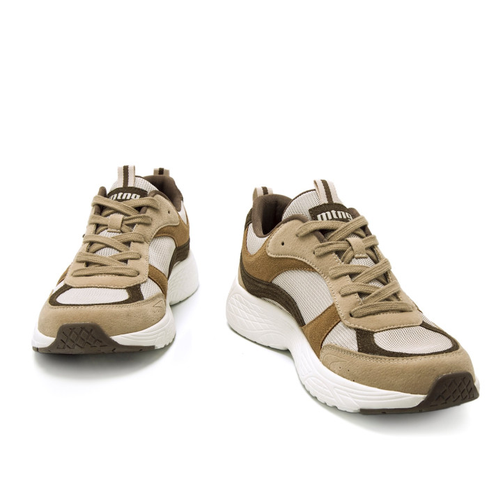 DEPORTIVAS DE HOMBRE MUSTANG DADDY BEIGE 84695 58759 - Querol online