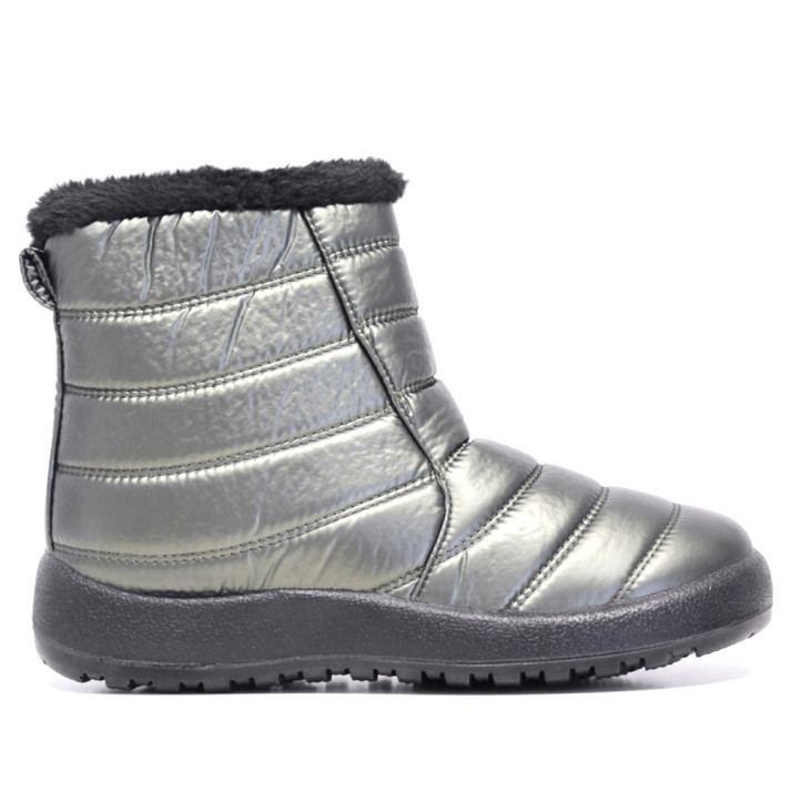 Botines planos Querol plateadas Winter Comfy - Querol online