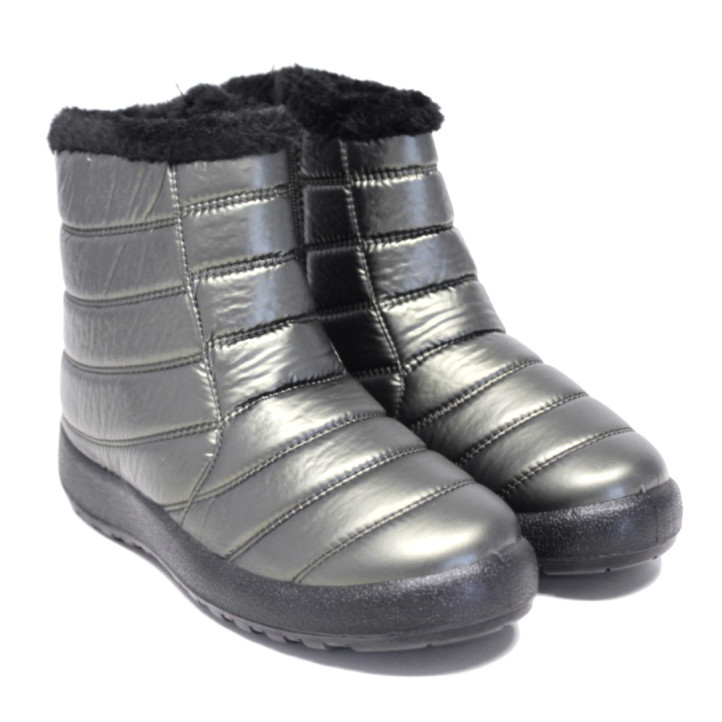 Botines planos Querol plateadas Winter Comfy - Querol online